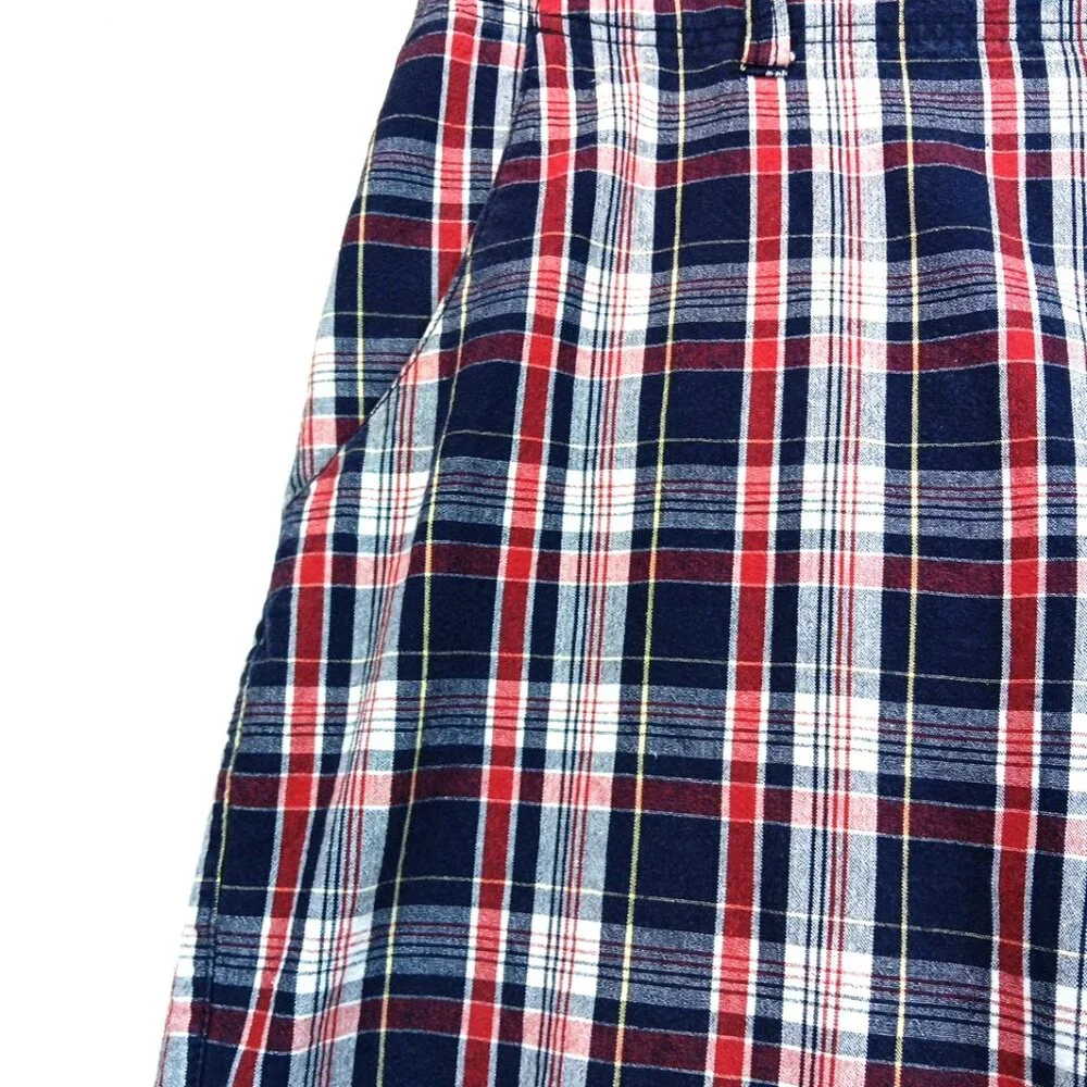 VINTAGE Bugle Boy Shorts Mens 36‎ Plaid Baggy Skater Y2K 90s